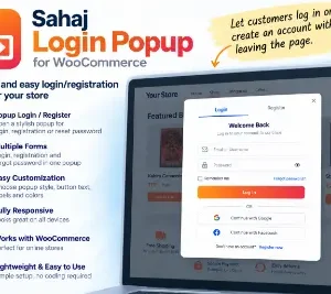 Sahaj Login Popup
