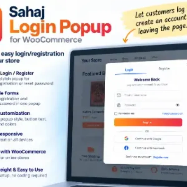 Sahaj Login Popup